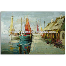 Impressional Decorative Handpainted Landscape Oil Painting On Canvas